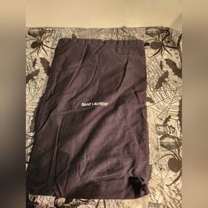 Saint Laurent Black Dust Bag